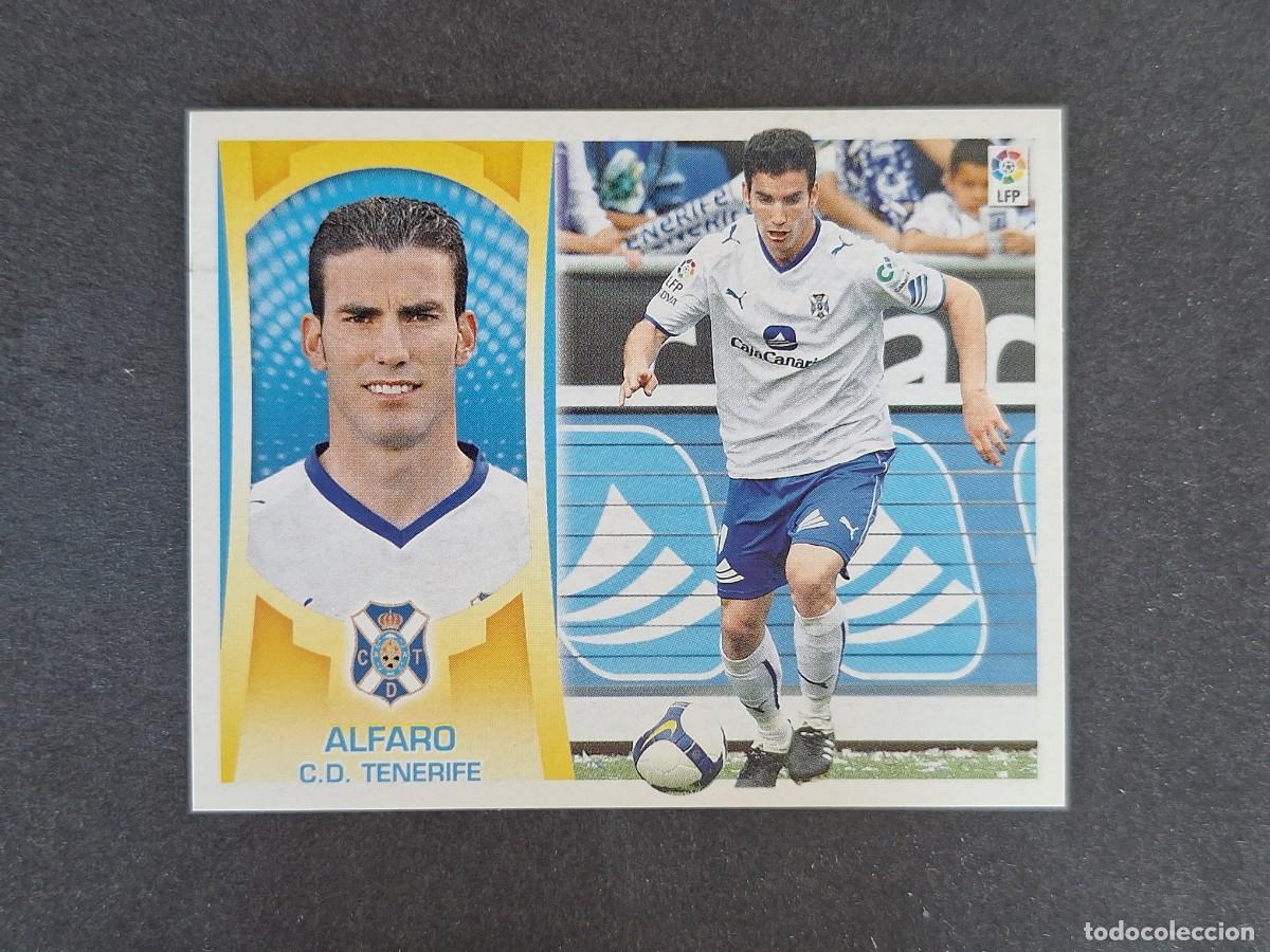 Cromos de f&uacute;tbol: L4 ALFARO C. D. TENERIFE COLOCA LIGA ESTE 2009 2010 09 10 NUNCA PEGADO SIN PEGAR