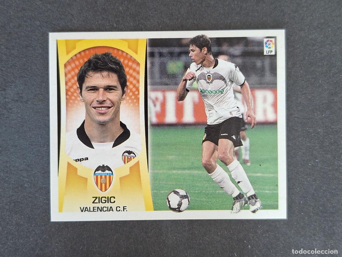 Cromos de f&uacute;tbol: L4 ZIGIC VALENCIA C. F. COLOCA LIGA ESTE 2009 2010 09 10 NUNCA PEGADO SIN PEGAR