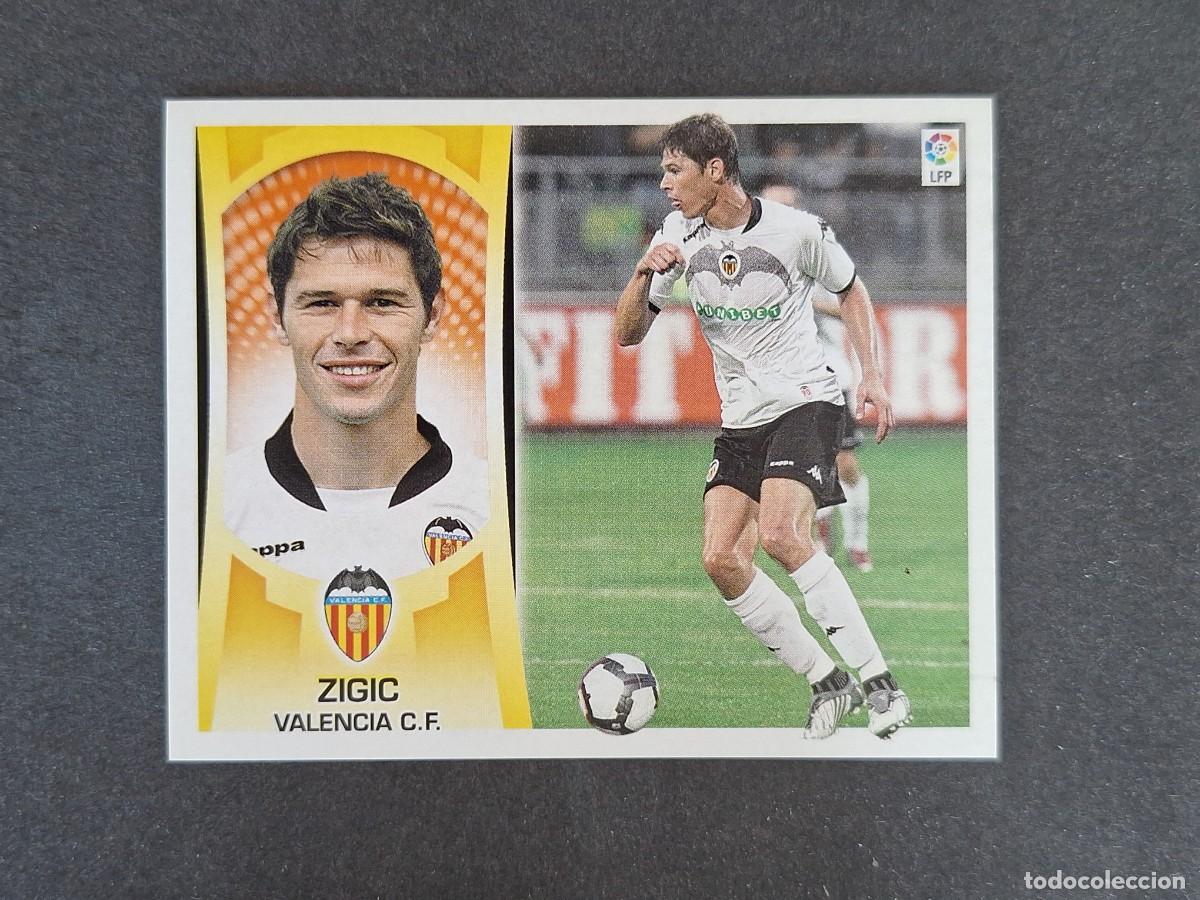 Cromos de f&uacute;tbol: L4 ZIGIC VALENCIA C. F. COLOCA LIGA ESTE 2009 2010 09 10 NUNCA PEGADO SIN PEGAR