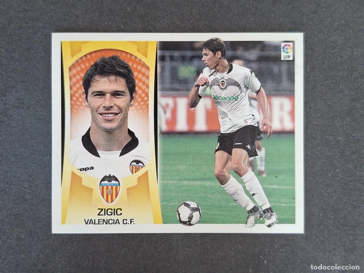 Cromos de f&uacute;tbol: L4 ZIGIC VALENCIA C. F. COLOCA LIGA ESTE 2009 2010 09 10 NUNCA PEGADO SIN PEGAR