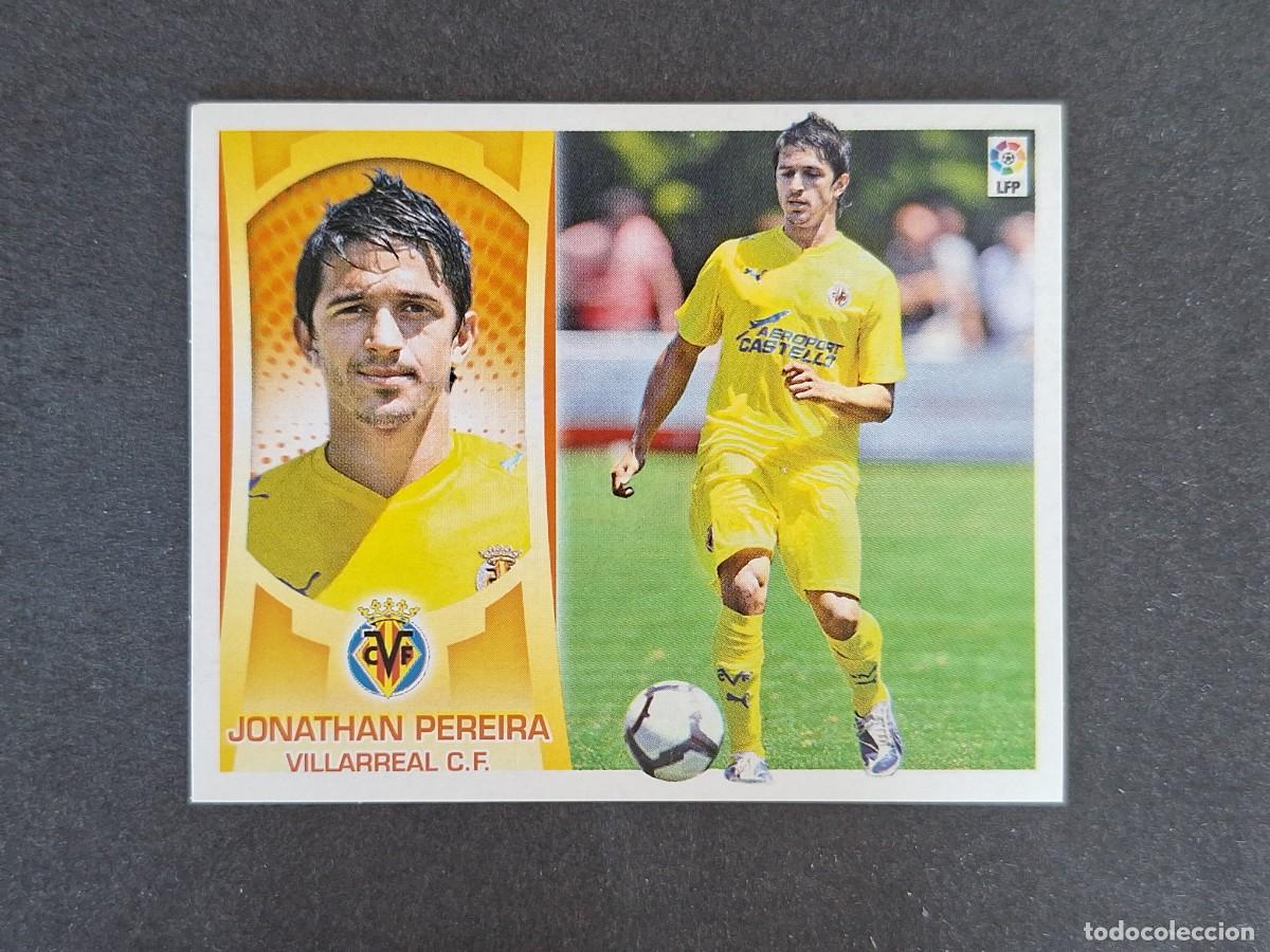 Fu&szlig;ball-Sticker: L4 JONATHAN PEREIRA VILLARREAL C. F. COLOCA LIGA ESTE 2009 2010 09 10 NUNCA PEGADO SIN PEGAR