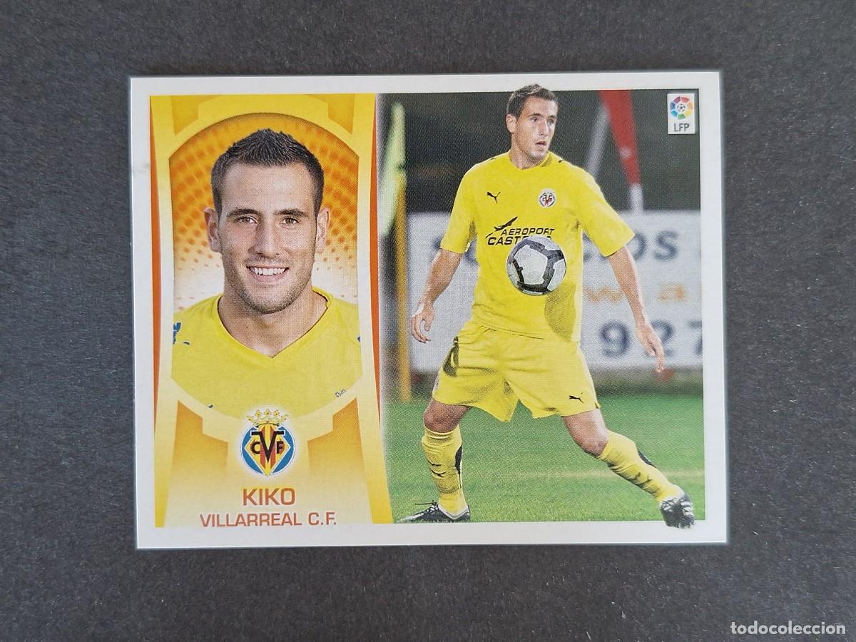 Fu&szlig;ball-Sticker: L4 KIKO VILLARREAL C. F. COLOCA LIGA ESTE 2009 2010 09 10 NUNCA PEGADO SIN PEGAR