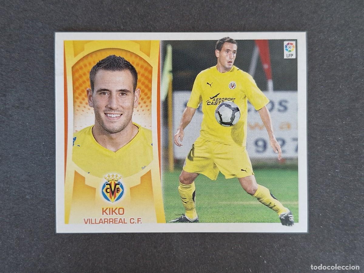 Fu&szlig;ball-Sticker: L4 KIKO VILLARREAL C. F. COLOCA LIGA ESTE 2009 2010 09 10 NUNCA PEGADO SIN PEGAR