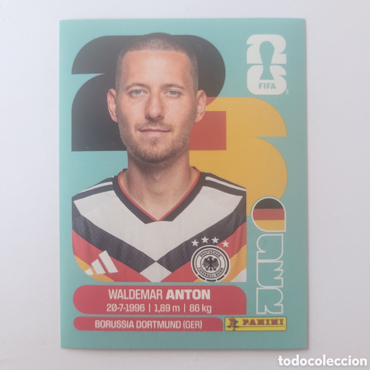 Fu&szlig;ball-Sticker: GER 7 Waldemar Anton [Sticker] / FIFA World Cup 2026