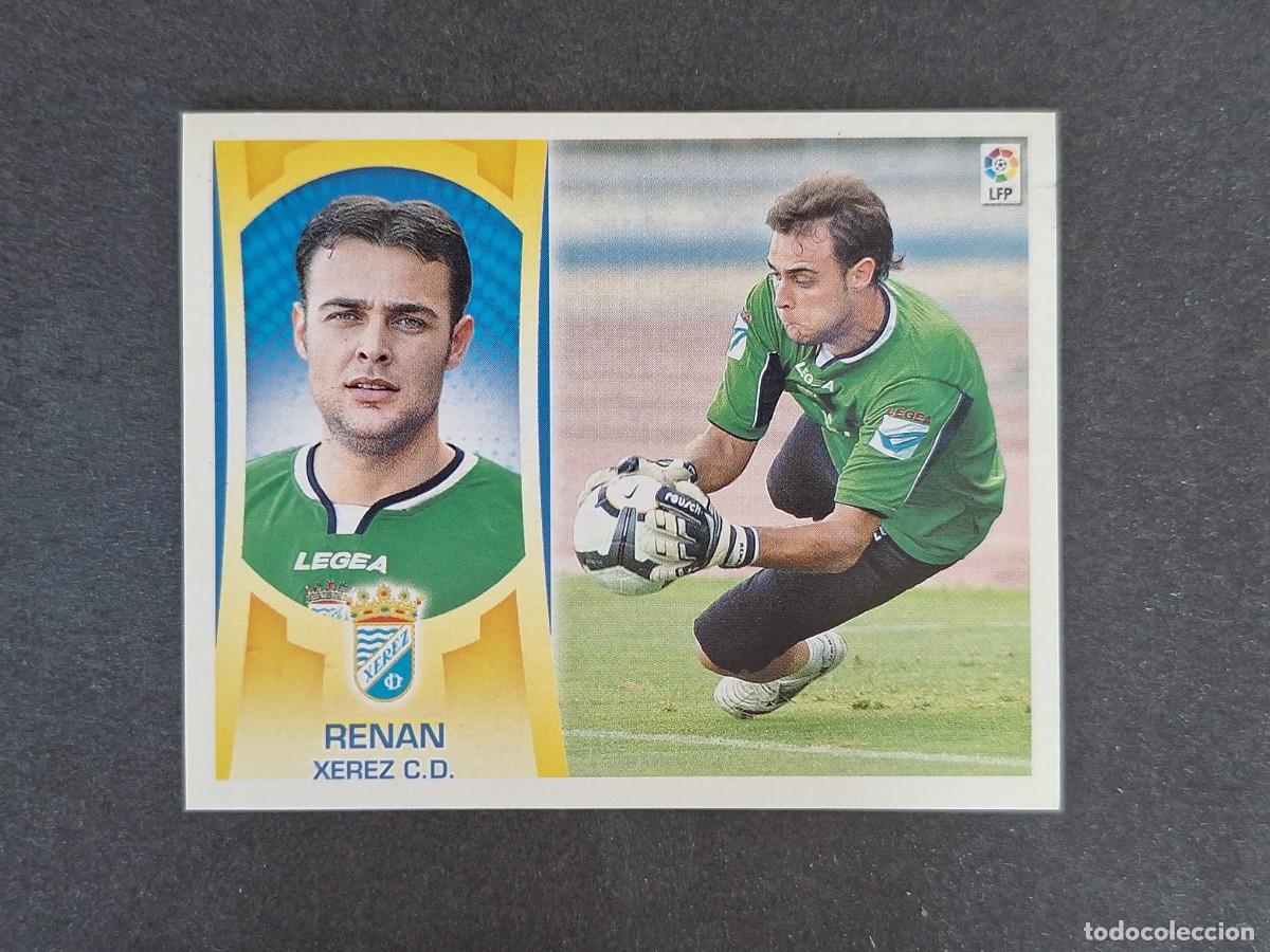 Fu&szlig;ball-Sticker: L4 RENAN JEREZ XEREZ C. D. COLOCA LIGA ESTE 2009 2010 09 10 NUNCA PEGADO SIN PEGAR
