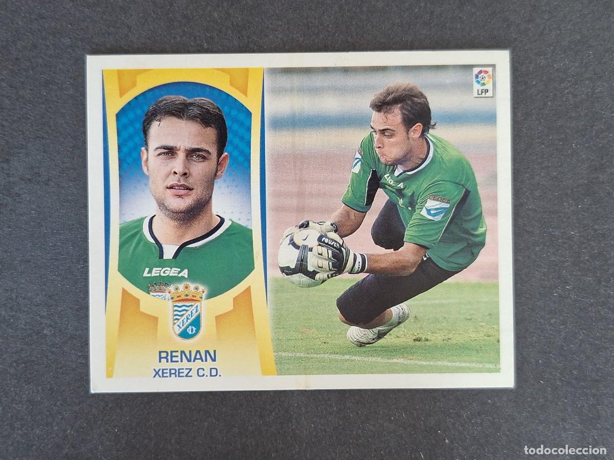 Fu&szlig;ball-Sticker: L4 RENAN JEREZ XEREZ C. D. COLOCA LIGA ESTE 2009 2010 09 10 NUNCA PEGADO SIN PEGAR