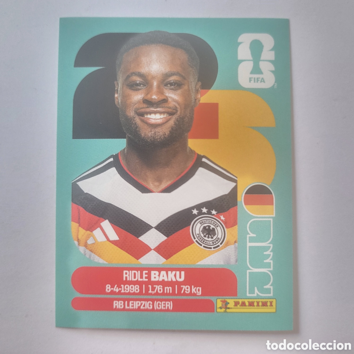 Cromos de f&uacute;tbol: GER 8 Ridle Baku / FIFA World Cup 2026