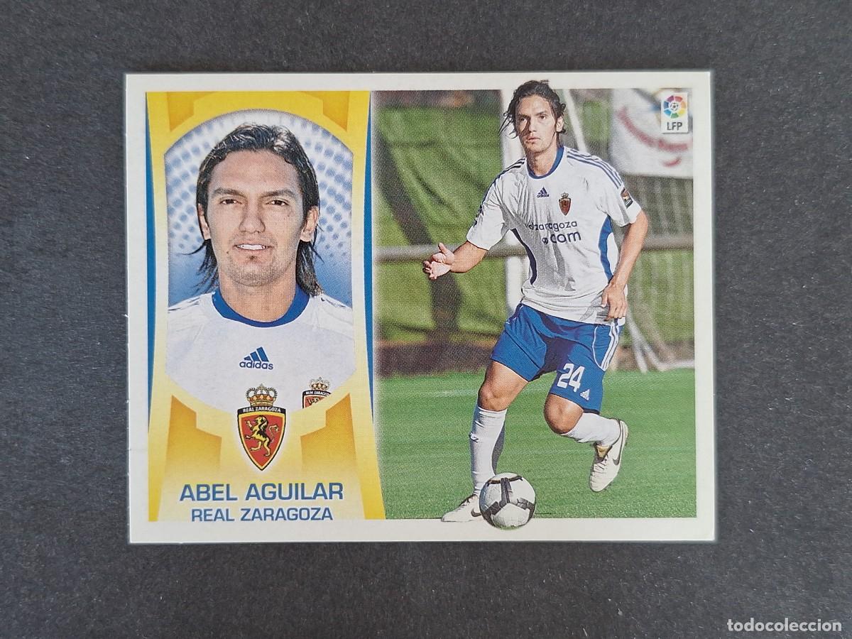 Cromos de f&uacute;tbol: L4 ABEL AGUILAR REAL ZARAGOZA COLOCA LIGA ESTE 2009 2010 09 10 NUNCA PEGADO SIN PEGAR