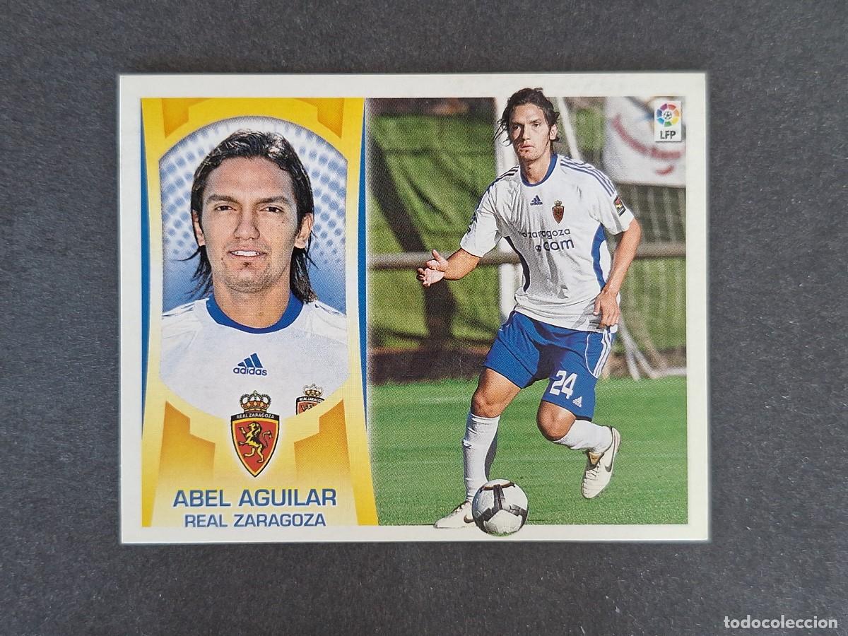 Cromos de f&uacute;tbol: L4 ABEL AGUILAR REAL ZARAGOZA COLOCA LIGA ESTE 2009 2010 09 10 NUNCA PEGADO SIN PEGAR