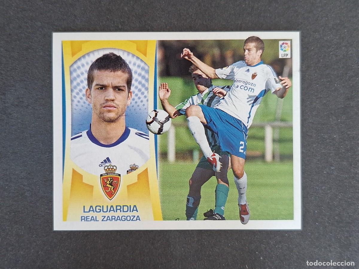Cromos de f&uacute;tbol: L4 LAGUARDIA REAL ZARAGOZA COLOCA LIGA ESTE 2009 2010 09 10 NUNCA PEGADO SIN PEGAR
