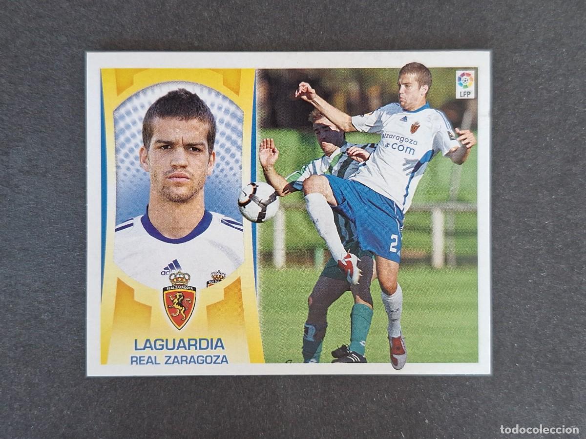 Cromos de f&uacute;tbol: L4 LAGUARDIA REAL ZARAGOZA COLOCA LIGA ESTE 2009 2010 09 10 NUNCA PEGADO SIN PEGAR