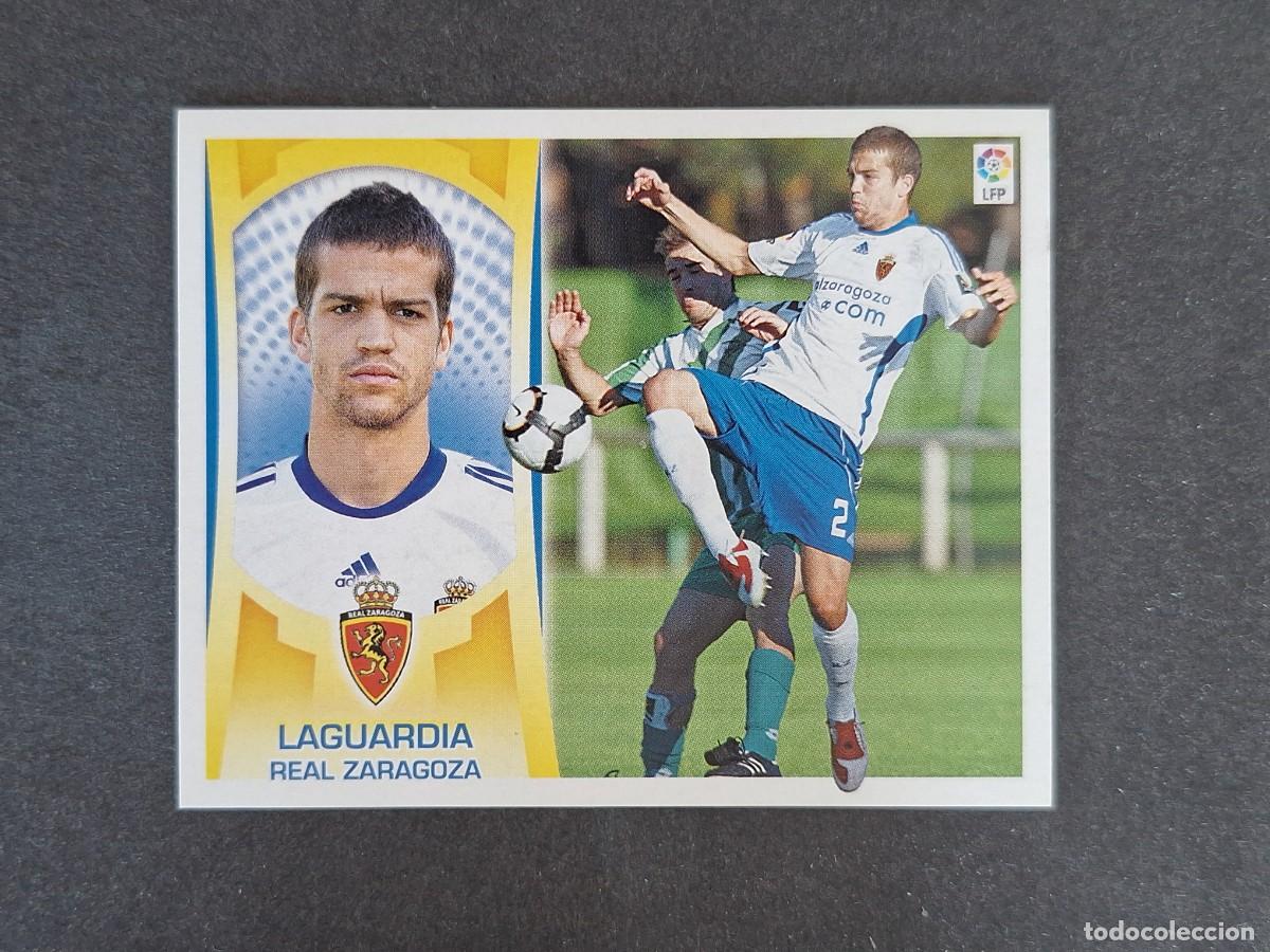 Cromos de f&uacute;tbol: L4 LAGUARDIA REAL ZARAGOZA COLOCA LIGA ESTE 2009 2010 09 10 NUNCA PEGADO SIN PEGAR