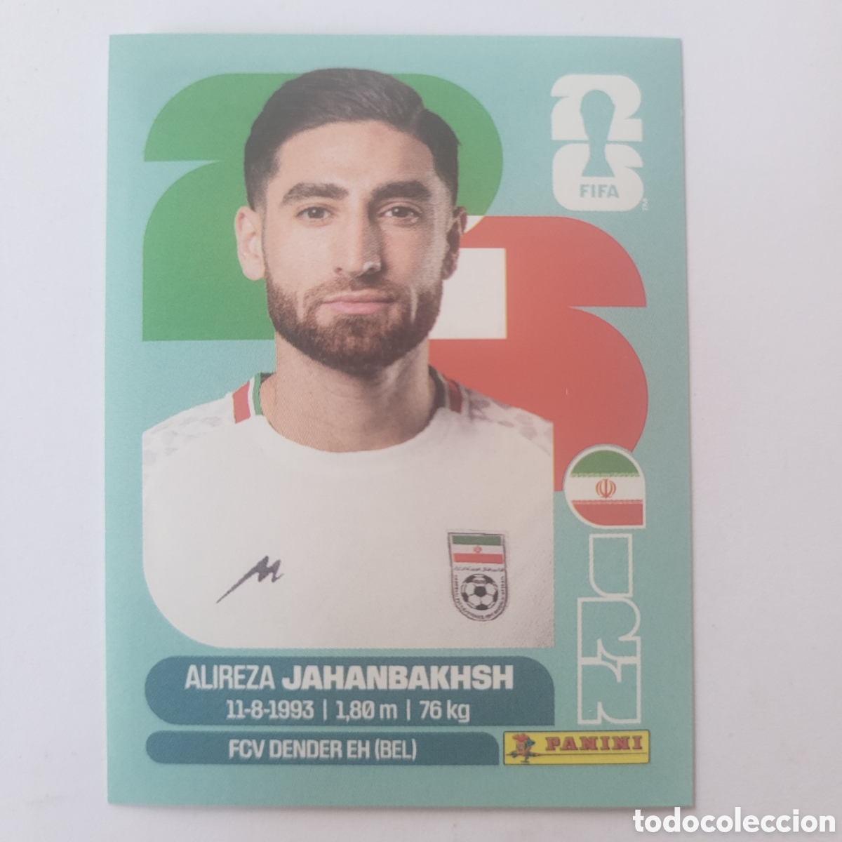 Cromos de f&uacute;tbol: IRN 19 Alireza Jahanbakhsh / FIFA World Cup 2026