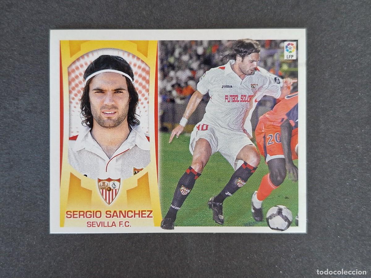 Cromos de f&uacute;tbol: L4 SERGIO SANCHEZ SEVILLA F. C. FICHAJE 29 LIGA ESTE 2009 2010 09 10 NUNCA PEGADO SIN PEGAR