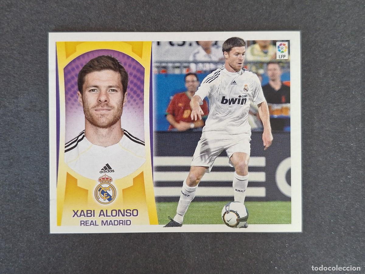 Cromos de f&uacute;tbol: L4 XABI ALONSO REAL MADRID FICHAJE 33 LIGA ESTE 2009 2010 09 10 NUNCA PEGADO SIN PEGAR
