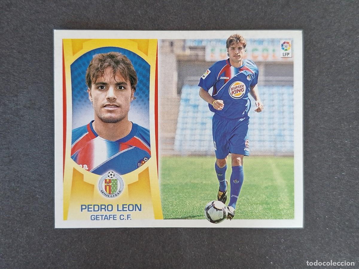 Cromos de f&uacute;tbol: L4 PEDRO LEON GETAFE C. F. FICHAJE 38 LIGA ESTE 2009 2010 09 10 NUNCA PEGADO SIN PEGAR