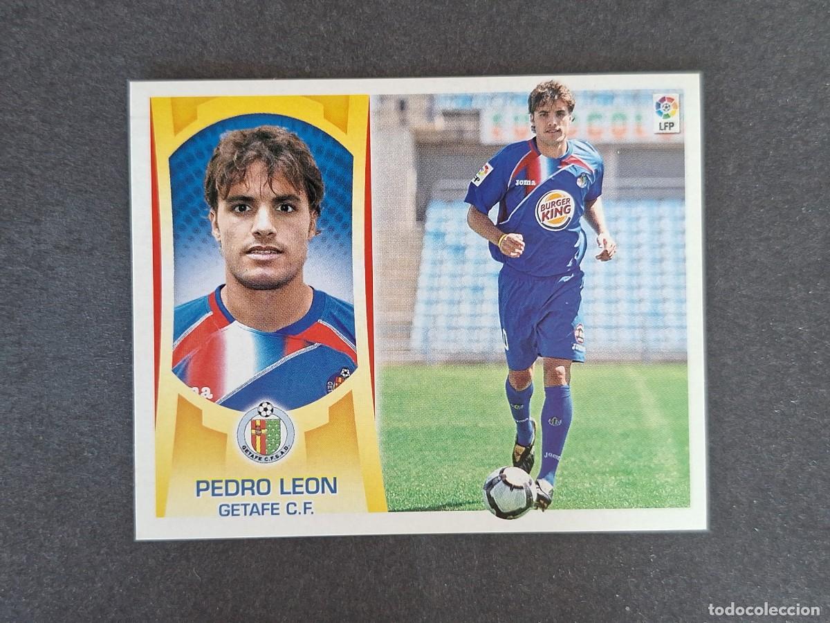 Cromos de f&uacute;tbol: L4 PEDRO LEON GETAFE C. F. FICHAJE 38 LIGA ESTE 2009 2010 09 10 NUNCA PEGADO SIN PEGAR