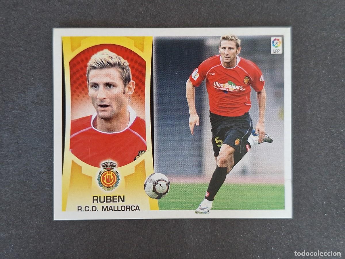 Football Stickers: L4 RUBEN R. C. D. MALLORCA FICHAJE 40 LIGA ESTE 2009 2010 09 10 NUNCA PEGADO SIN PEGAR