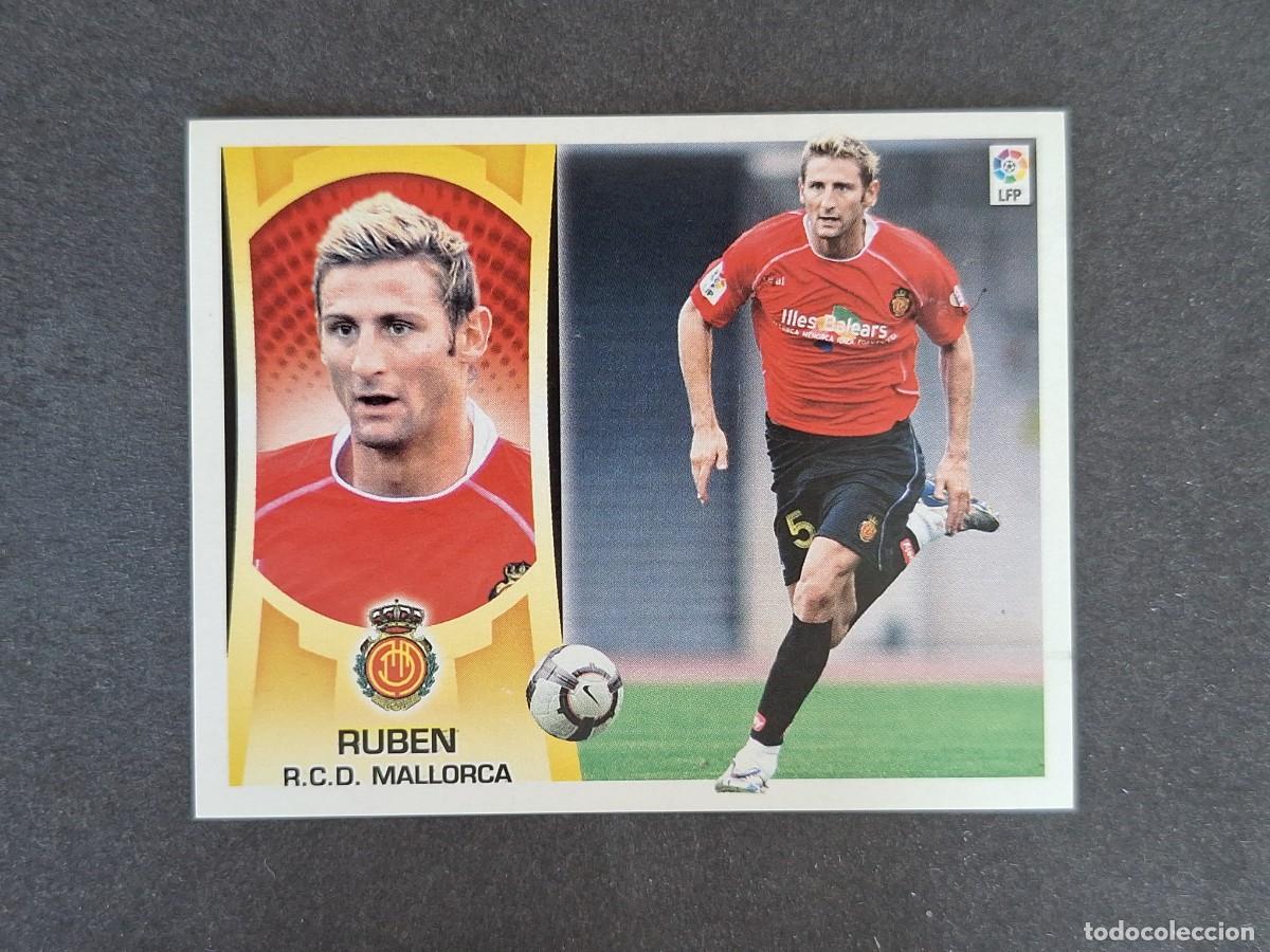 Football Stickers: L4 RUBEN R. C. D. MALLORCA FICHAJE 40 LIGA ESTE 2009 2010 09 10 NUNCA PEGADO SIN PEGAR