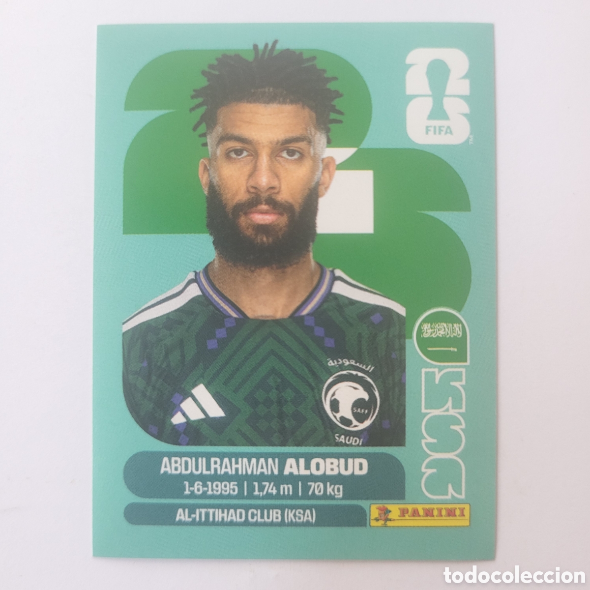 Football Stickers: KSA 17 Abdulrahman Alobud [Sticker] / FIFA World Cup 2026
