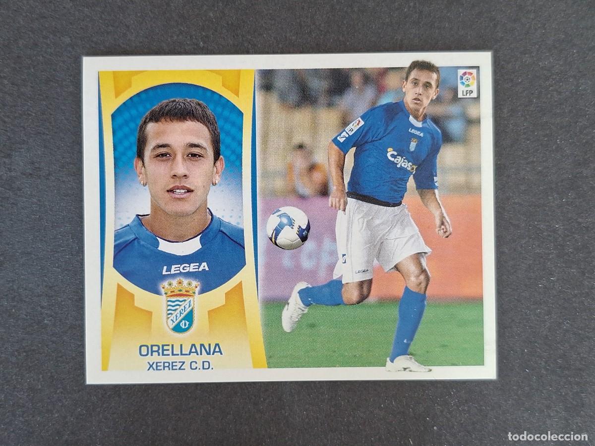 Cromos de f&uacute;tbol: L4 ORELLANA JEREZ XEREZ C. D. FICHAJE 58 LIGA ESTE 2009 2010 09 10 NUNCA PEGADO SIN PEGAR