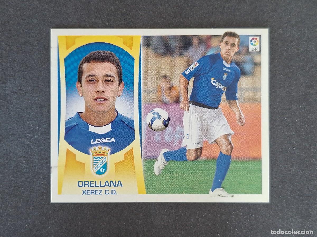 Cromos de f&uacute;tbol: L4 ORELLANA JEREZ XEREZ C. D. FICHAJE 58 LIGA ESTE 2009 2010 09 10 NUNCA PEGADO SIN PEGAR