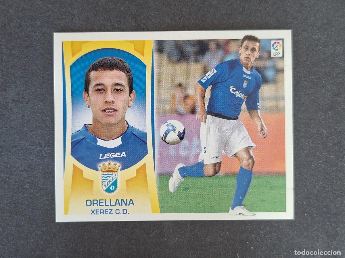 Cromos de f&uacute;tbol: L4 ORELLANA JEREZ XEREZ C. D. FICHAJE 58 LIGA ESTE 2009 2010 09 10 NUNCA PEGADO SIN PEGAR
