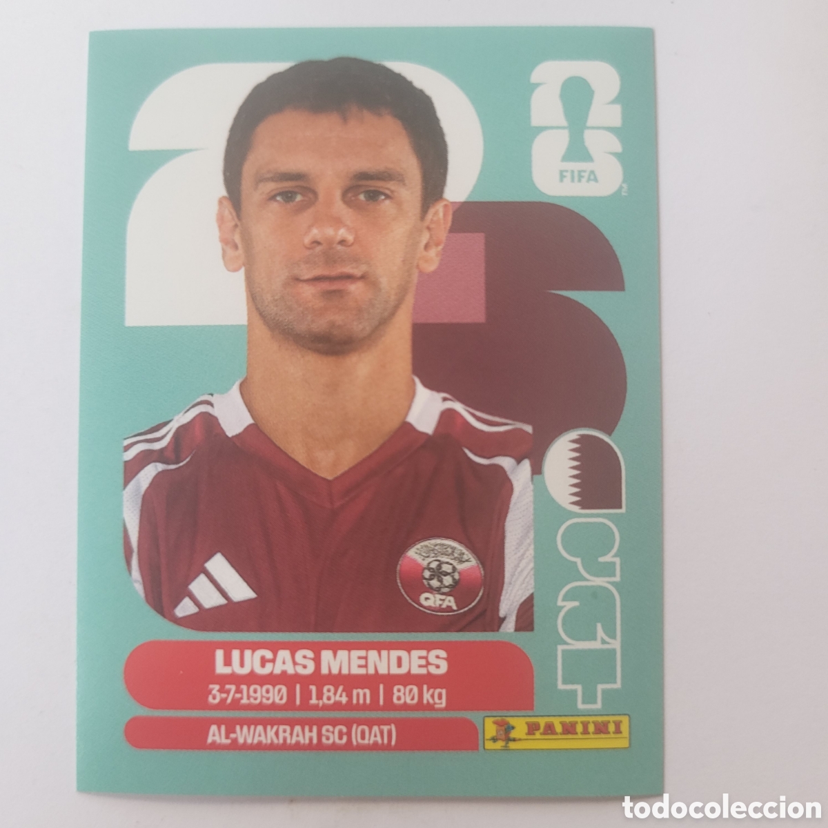 Cromos de Futebol: QAT 4 Lucas Mendes [Sticker] / FIFA World Cup 2026