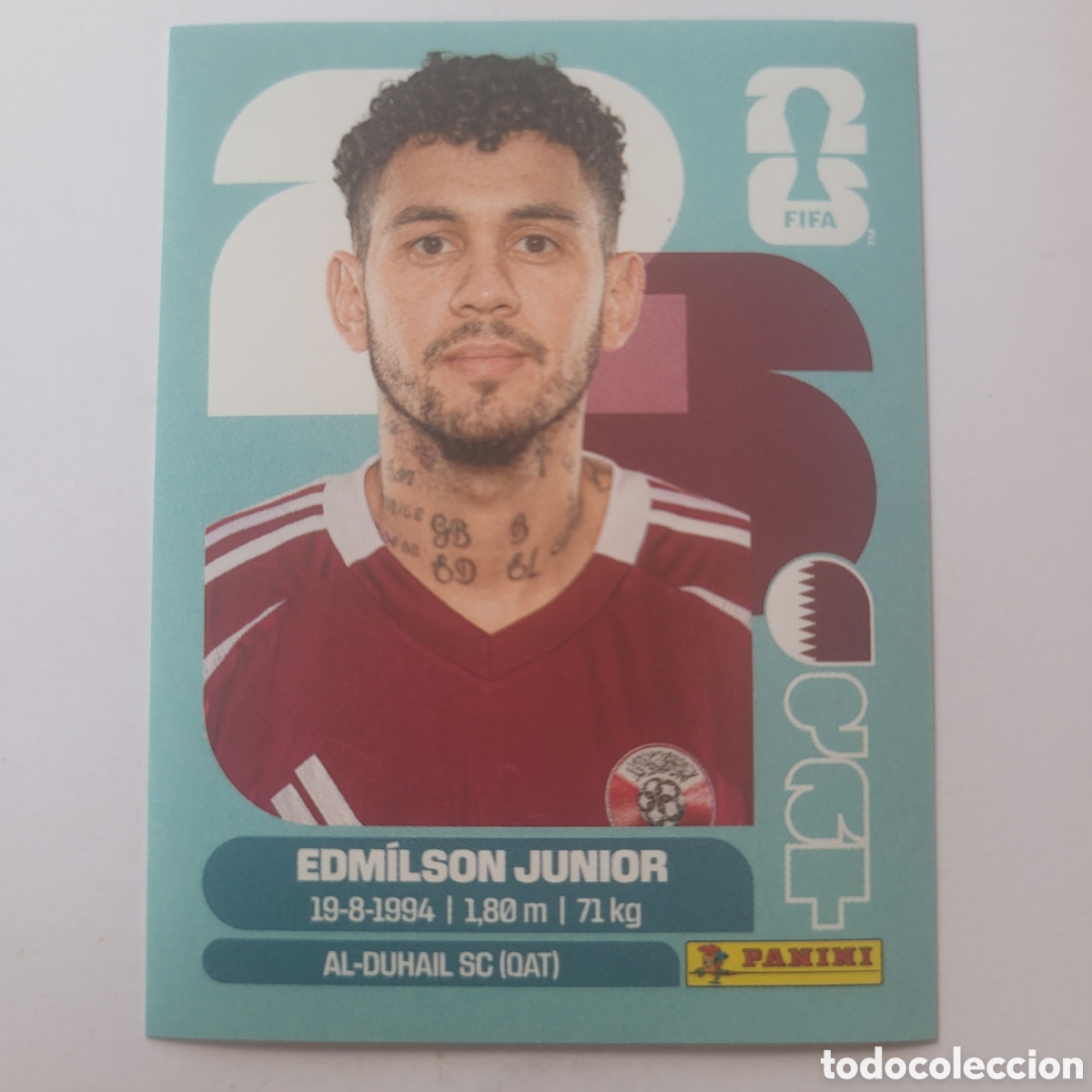 Cromos de Futebol: QAT 17 Edmilson Junior [Sticker] / FIFA World Cup 2026