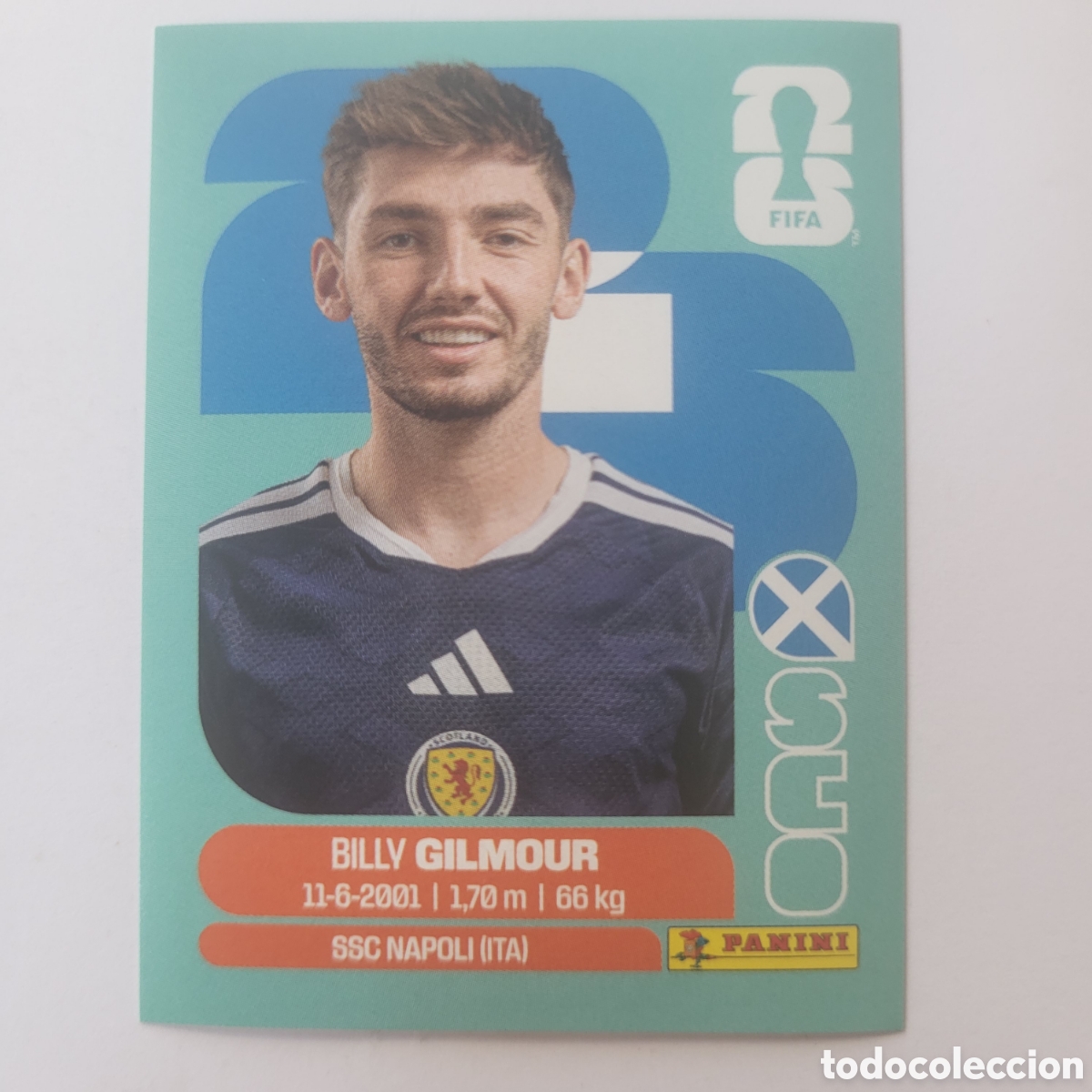 Cromos de Futebol: SCO 12 Billy Gilmour [Sticker] / FIFA World Cup 2026