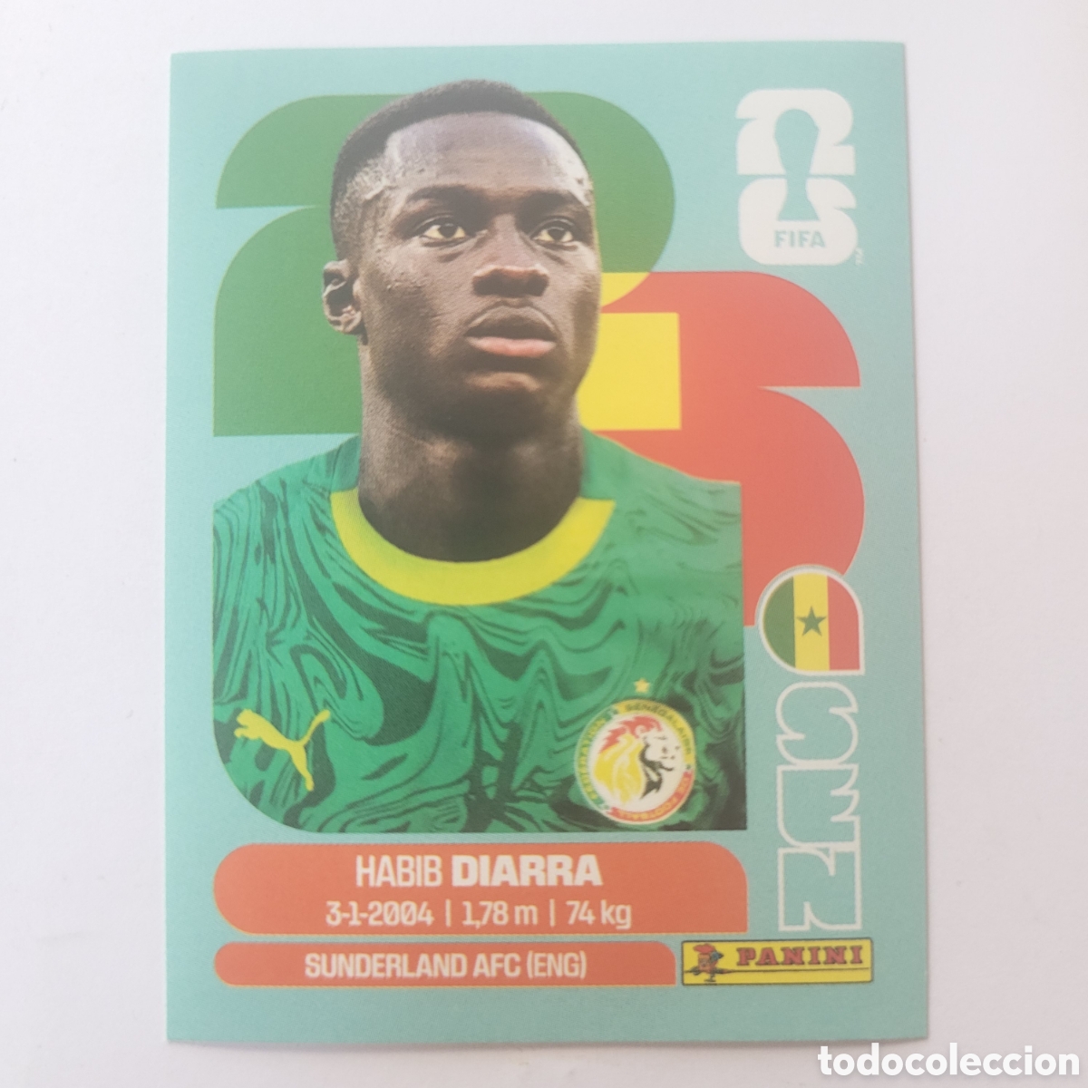 Cromos de Futebol: SEN 12 Habib Diarra [Sticker] / FIFA World Cup 2026