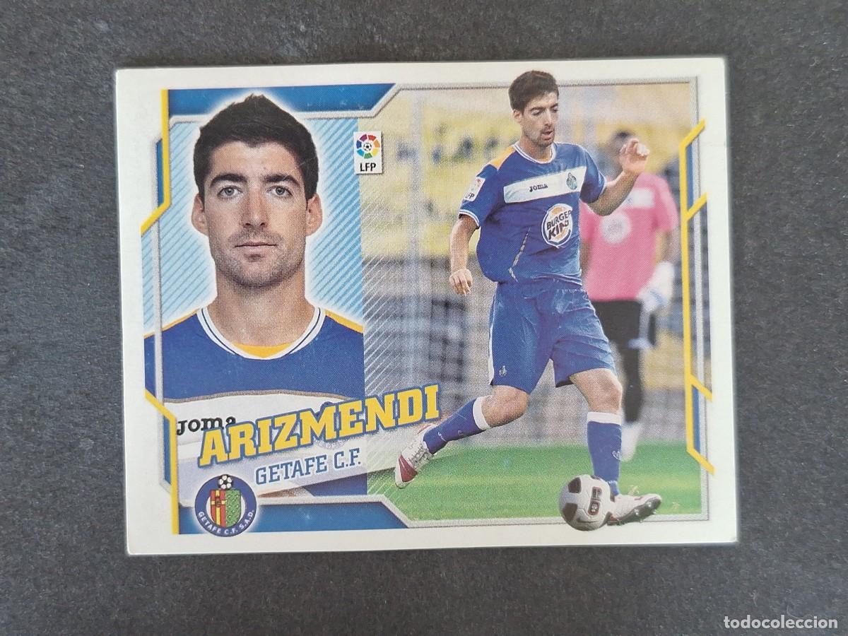Cromos de f&uacute;tbol: L4 ARIZMENDI GETAFE C. F. LIGA ESTE 2010 2011 10 11 NUNCA PEGADO SIN PEGAR