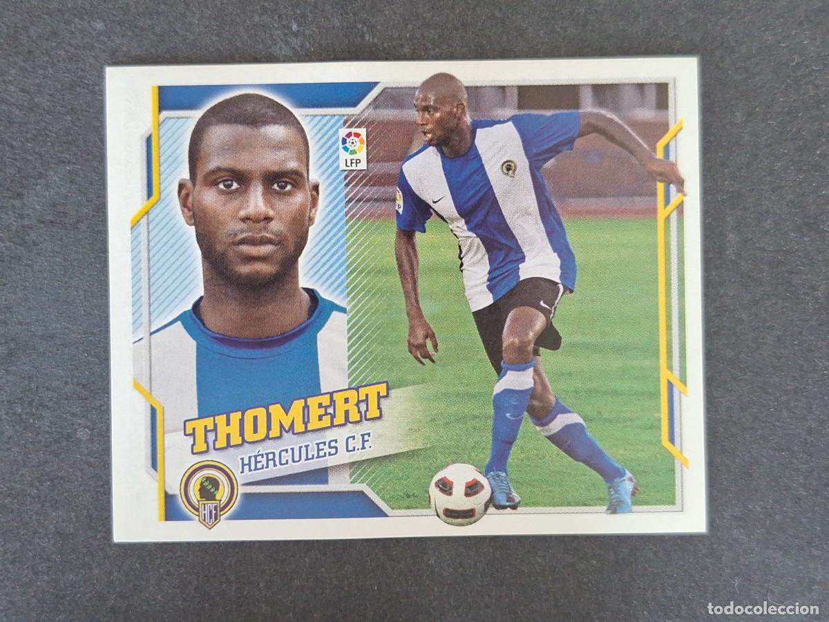 Cromos de f&uacute;tbol: L4 THOMERT HERCULES C. F. LIGA ESTE 2010 2011 10 11 NUNCA PEGADO SIN PEGAR