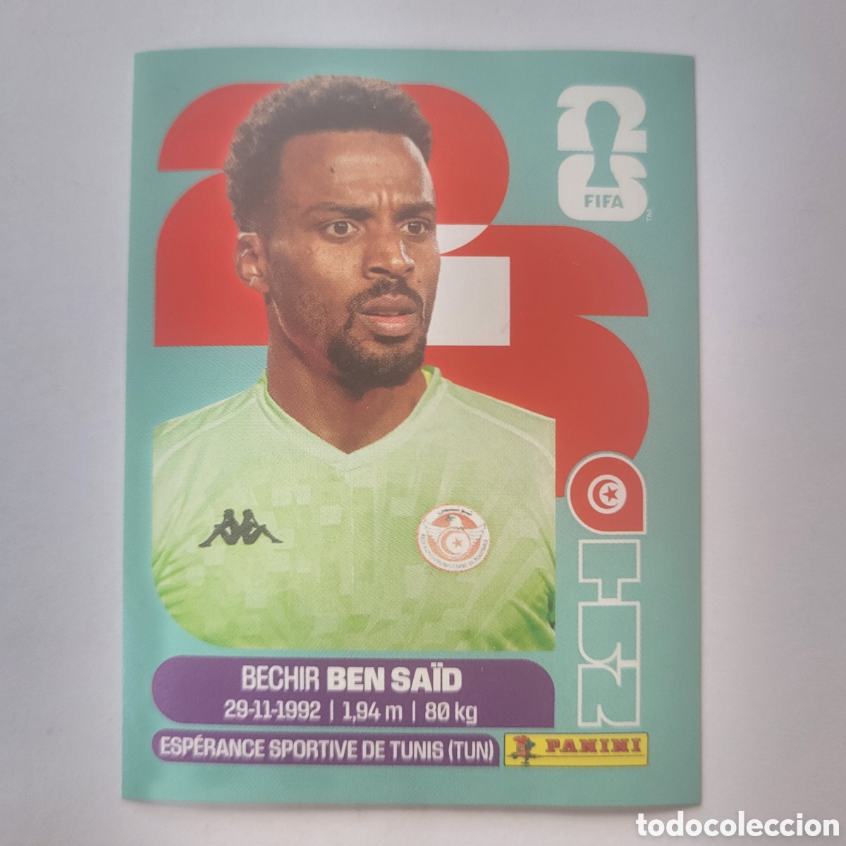 Cromos de f&uacute;tbol: TUN 2 Bechir Ben Said / FIFA World Cup 2026