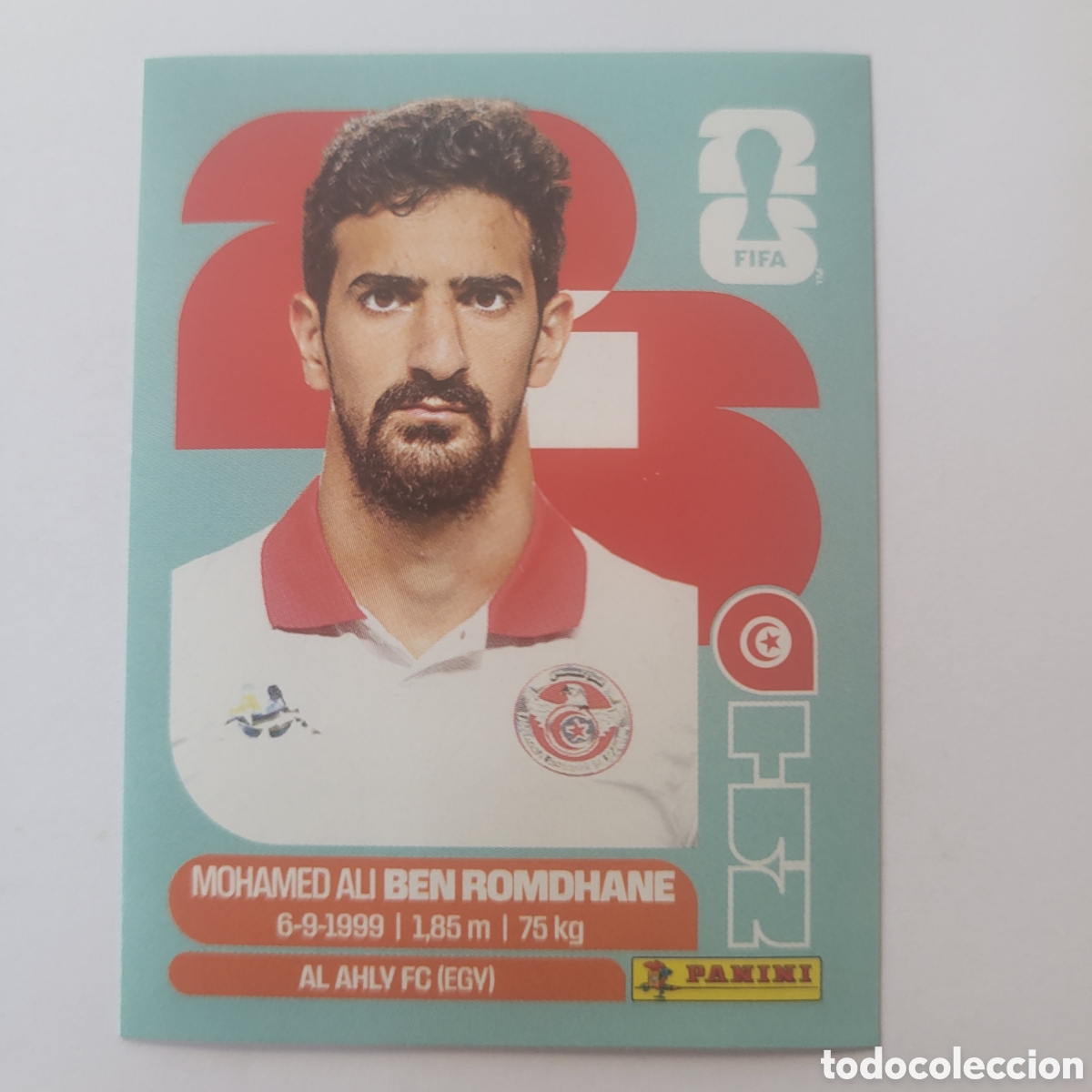 Cromos de f&uacute;tbol: TUN 12 Mohamed Ali Ben Romdhane / FIFA World Cup 2026