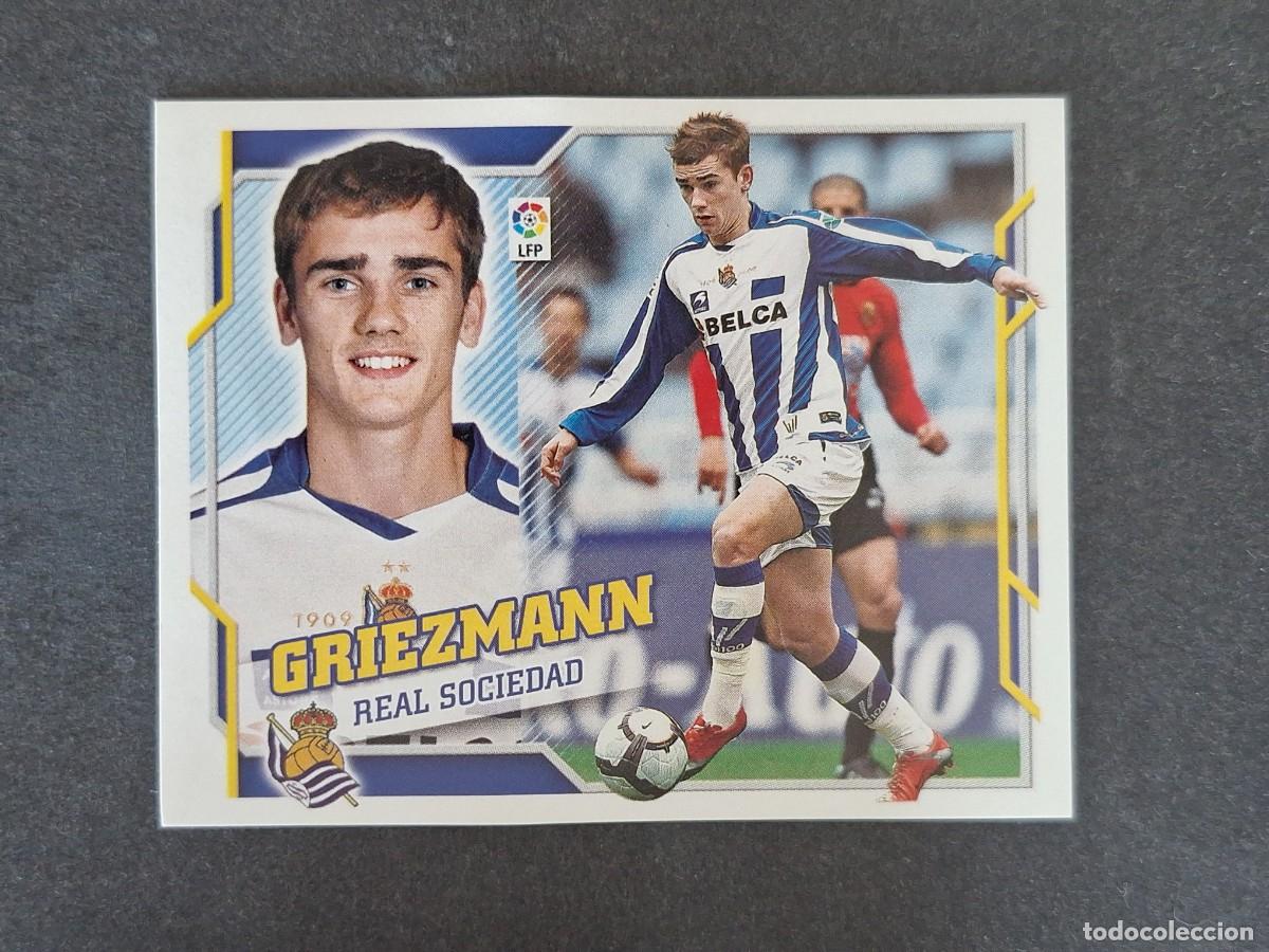 Football Stickers: L4 GRIEZMANN REAL SOCIEDAD LIGA ESTE 2010 2011 10 11 NUNCA PEGADO SIN PEGAR