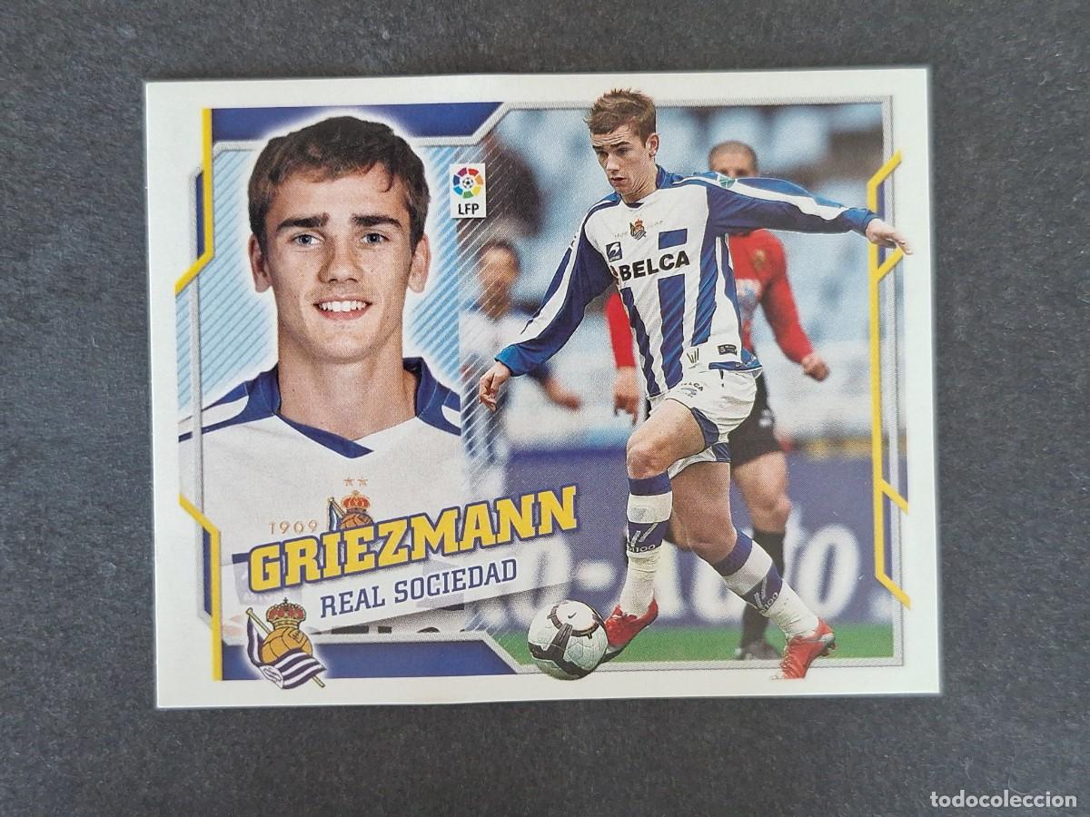 Fu&szlig;ball-Sticker: L4 GRIEZMANN REAL SOCIEDAD LIGA ESTE 2010 2011 10 11 NUNCA PEGADO SIN PEGAR