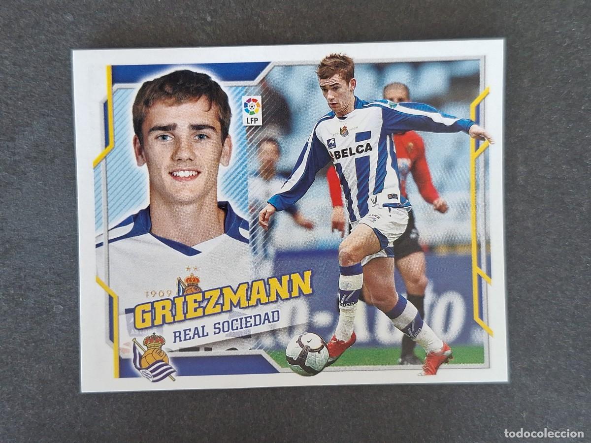 Fu&szlig;ball-Sticker: L4 GRIEZMANN REAL SOCIEDAD LIGA ESTE 2010 2011 10 11 NUNCA PEGADO SIN PEGAR