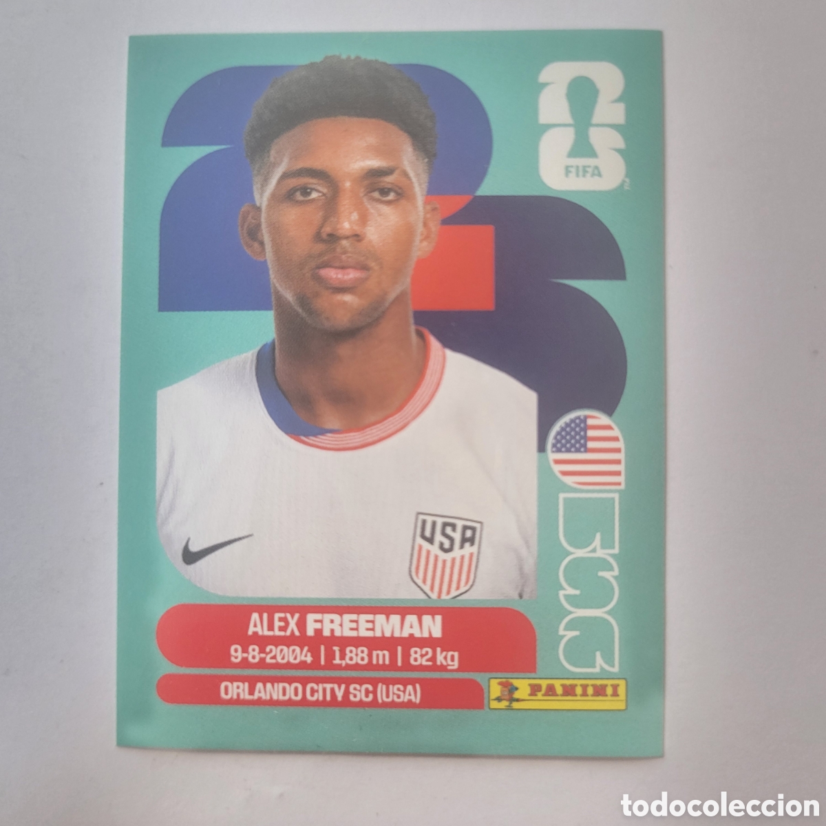 Fu&szlig;ball-Sticker: USA 6 Alex Freeman [Sticker] / FIFA World Cup 2026