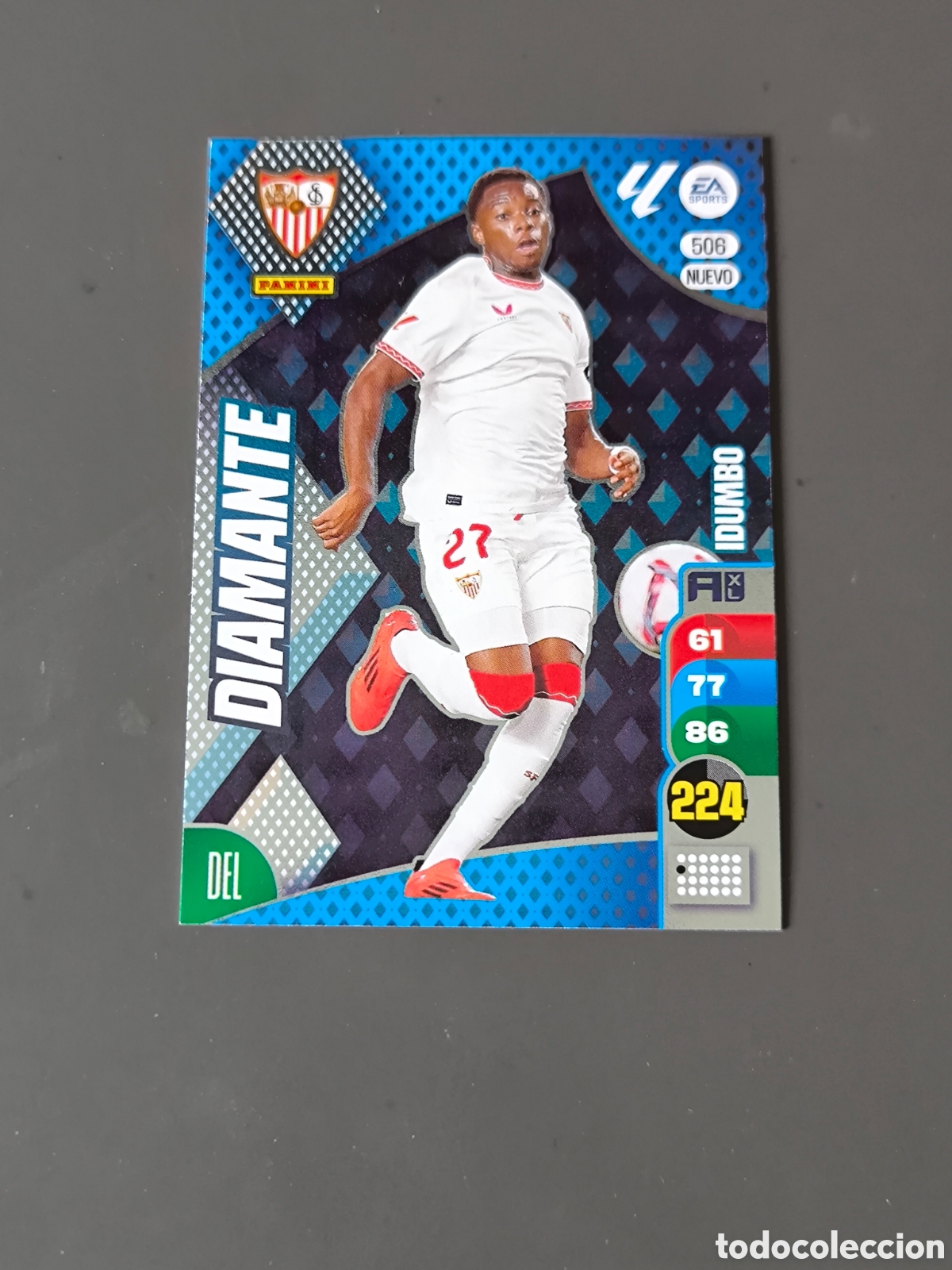 Fu&szlig;ball-Sticker: IDUMBO 506 Nuevo Diamante Sevilla FC Adrenalyn 24 25