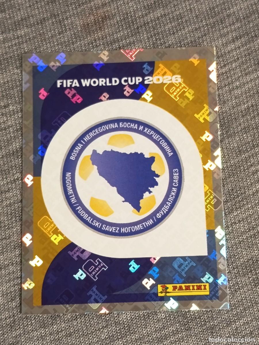 Fu&szlig;ball-Sticker: ESCUDO BOSNIA BIH 1 STICKER MUNDIAL 2026 PANINI FIFA WORLD CUP NUEVO
