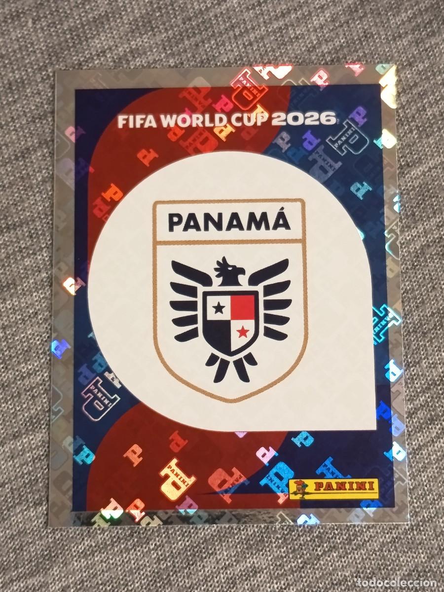 Cromos de f&uacute;tbol: ESCUDO PANAMA PAN 1 STICKER MUNDIAL 2026 PANINI FIFA WORLD CUP NUEVO