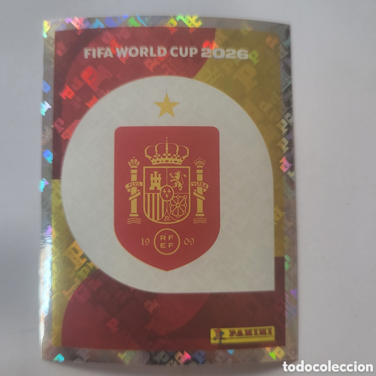 Cromos de f&uacute;tbol: ESP 1 Espa&ntilde;a [Sticker, Escudo] / FIFA World Cup 2026