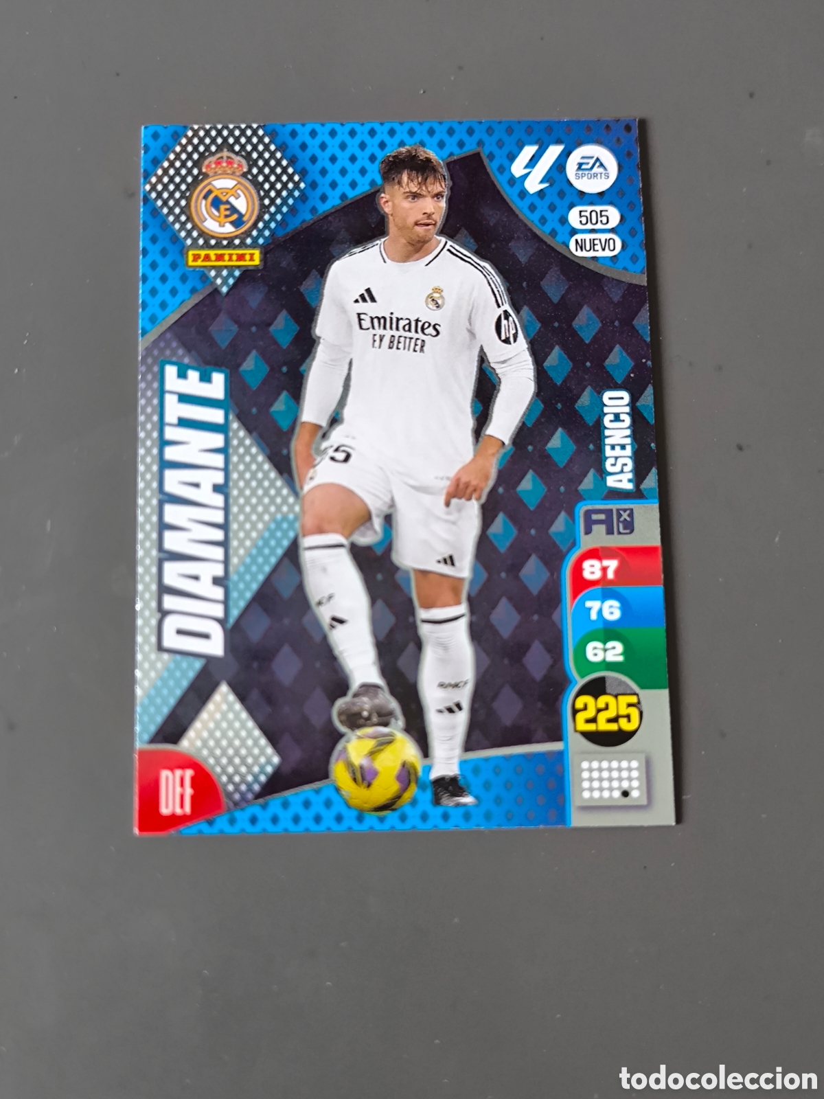 Cromos de f&uacute;tbol: ASENCIO 505 Nuevo Diamante Real Madrid Adrenalyn 24 25