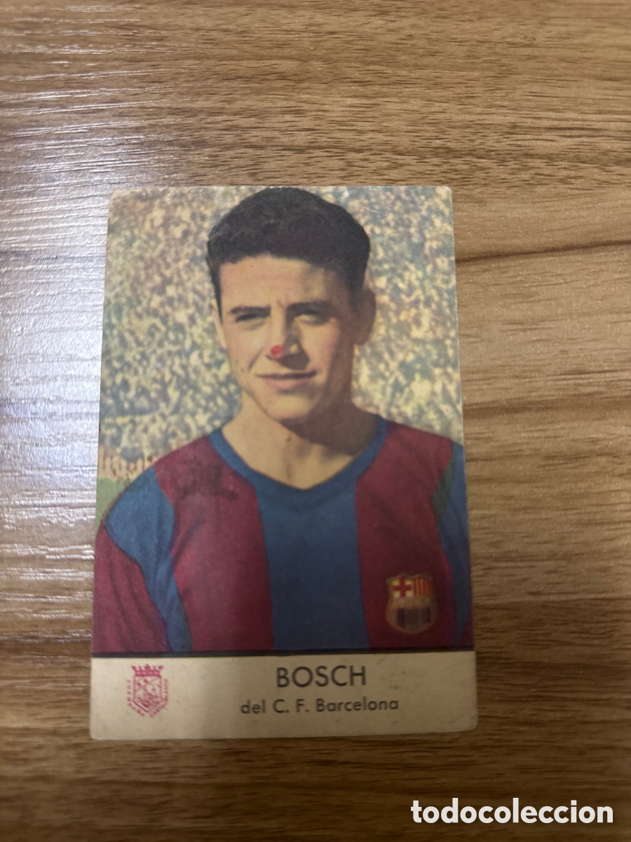 Cromos de f&uacute;tbol: 1953 BOSCH FC BARCELONA CASTELLBLANCH