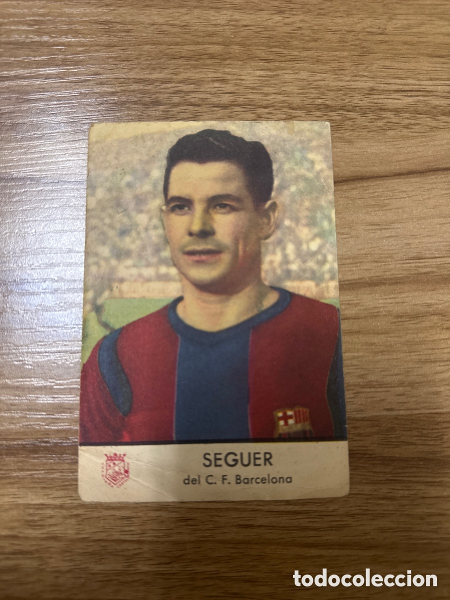 Cromos de f&uacute;tbol: 1953 SEGUER FC BARCELONA CASTELLBLANCH