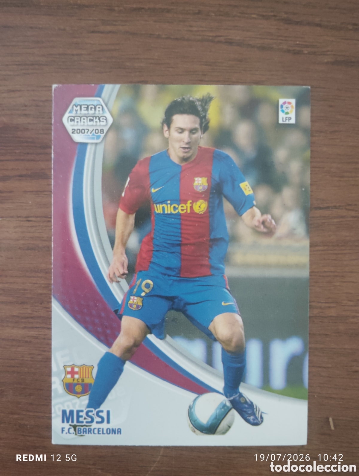 Cromos de f&uacute;tbol: Messi Megacraks 2007 2008 n 69