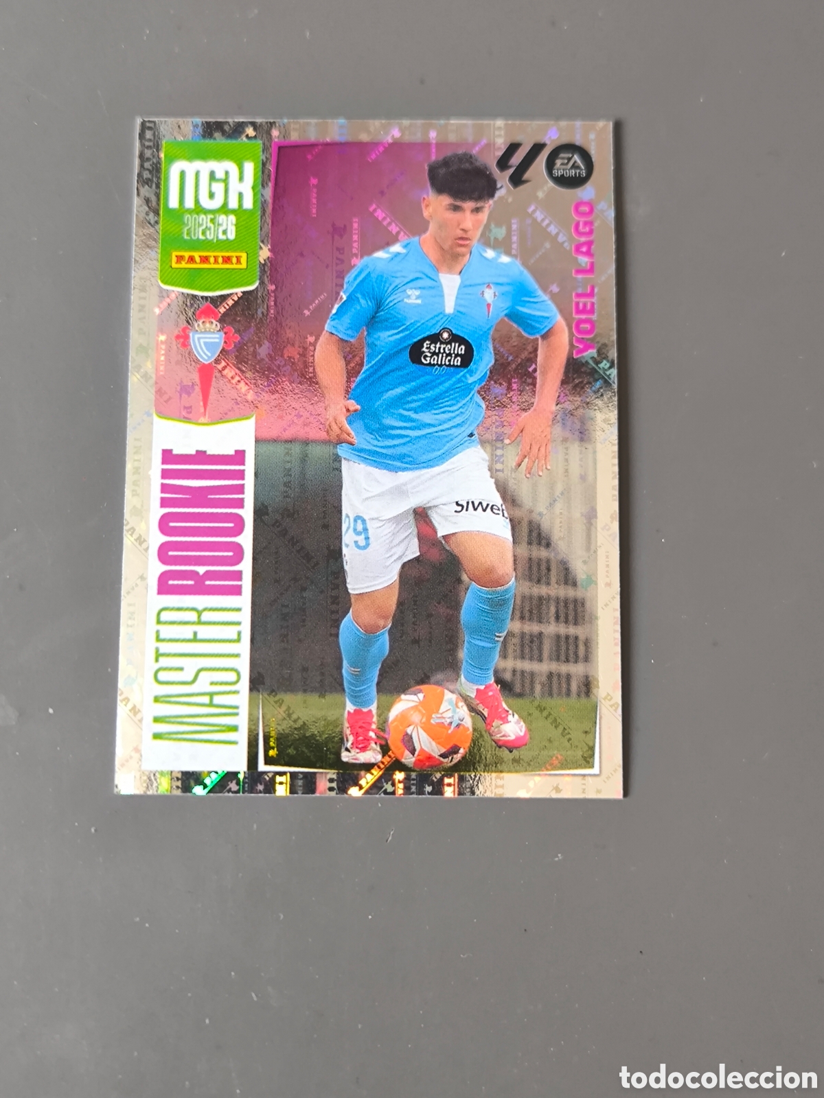Cromos de f&uacute;tbol: YOEL LAGO 423 M&aacute;ster Rookie Celta Megacracks MGK 25 26