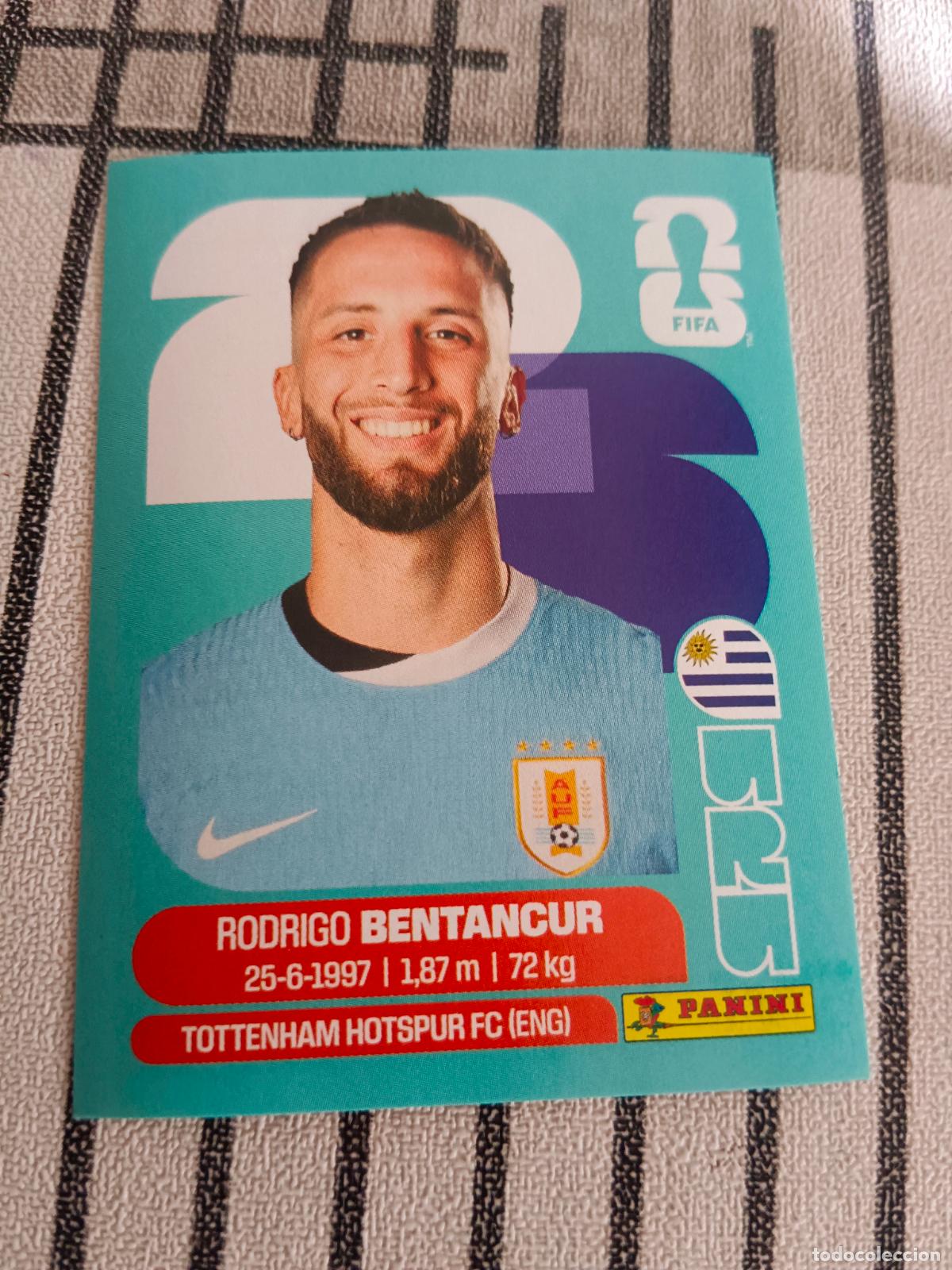 Cromos de f&uacute;tbol: MUNDIAL 2026 ESTADOS UNIDOS USA MEXICO MEJICO CANADA URU 12 URU12 RODRIGO BETANCUR URUGUAY FIFA