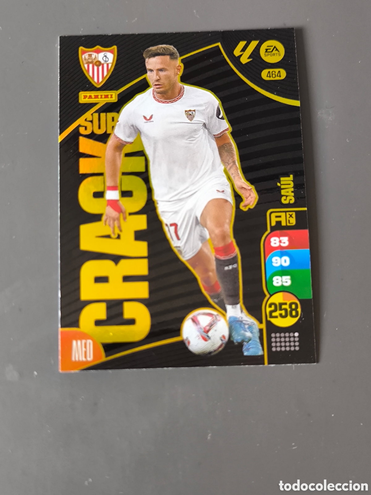 Cromos de f&uacute;tbol: SAUL 464 S&uacute;per Crack Sevilla FC Adrenalyn 24 25